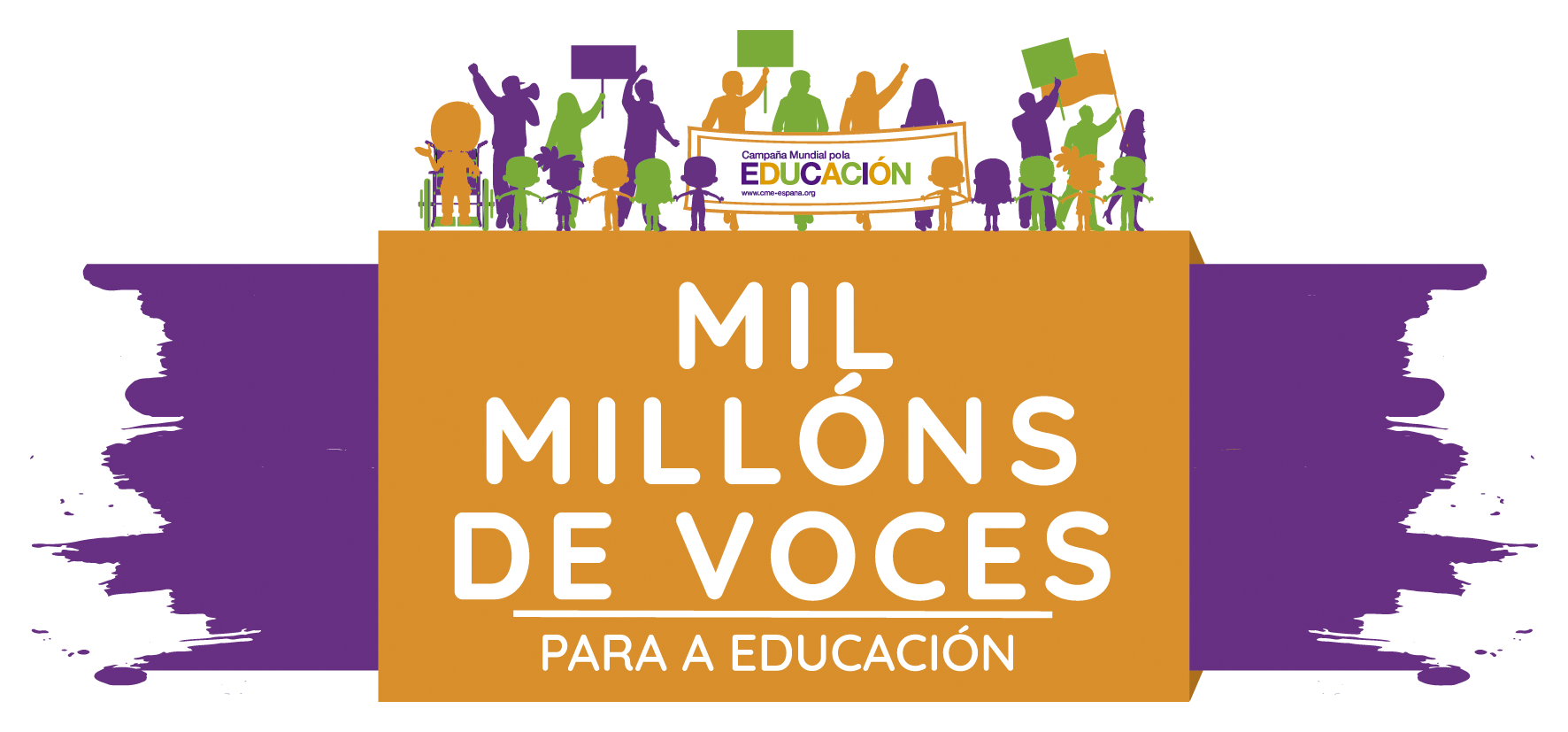 Logo #MilMillonsDeVoces