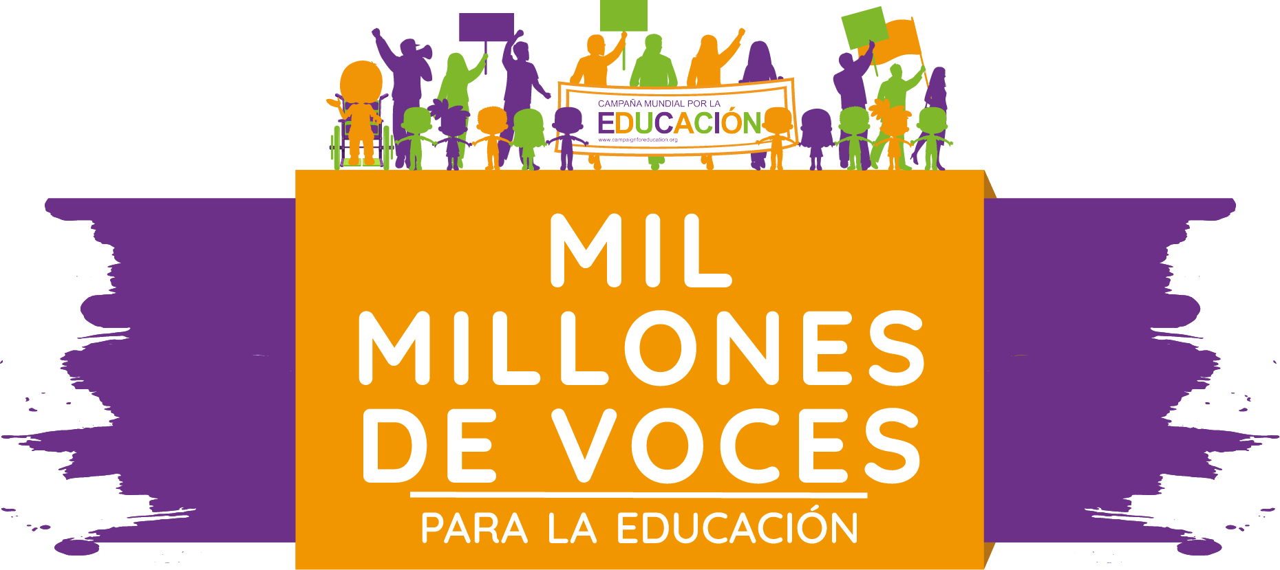 Logo #MilMillonesDeVoces